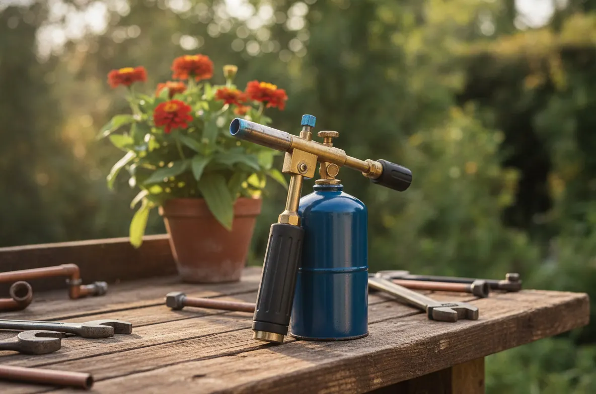 Propane Torch Guns: Ignition, Flame Control, and Safety Locks